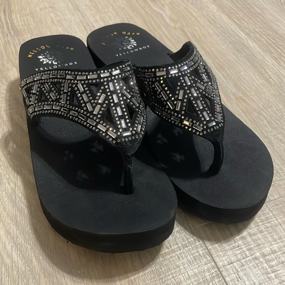 Yellowbox Mellow Mat Platform Flip Flops